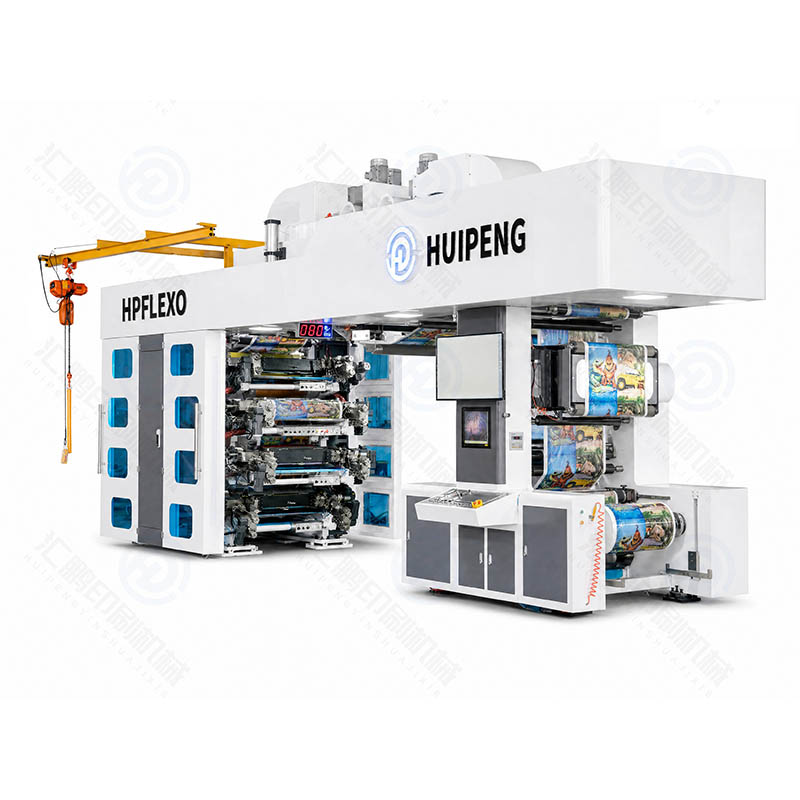 Machine d'impression flexo CI 8 couleurs